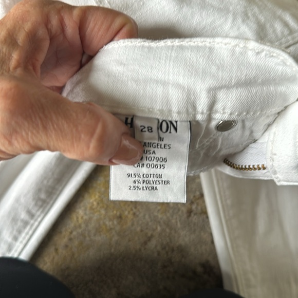 Hudson's super skinny white jeans - Picture 4 of 7